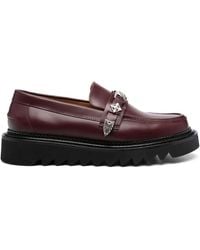 Toga Virilis - Chunky Leather Loafers - Lyst