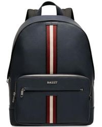 Bally - Ribbon-Detail Leather Backpack - Lyst