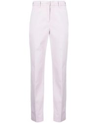 Jacob Cohen - Cropped Lyocell-Blend Trousers - Lyst