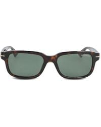 Montblanc - Nib Rectangle-Frame Sunglasses - Lyst