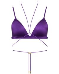 Maison Close - Glow Triangle Bikini Top - Lyst