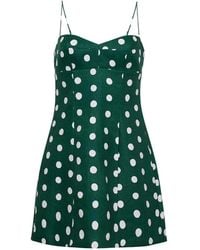 Cara Cara - Cherry Polka-Dot Mini Dress - Lyst