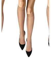 Wolford - Satin Touch 20 Knee-High Socks - Lyst