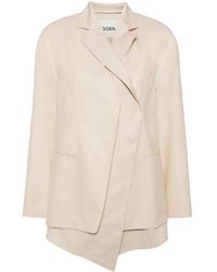 Goen.J - Layered Single-Breasted Blazer - Lyst