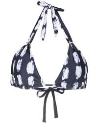 Lenny Niemeyer - Bikinioberteil Mit Geometrischem Print - Lyst