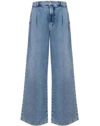 Moschino - Wide-Leg Jeans - Lyst