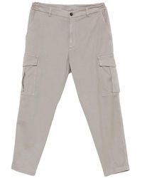 Eleventy - Flap-Pocket Trousers - Lyst