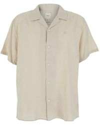 Calvin Klein - Camisa De Manga Corta Con Botones - Lyst