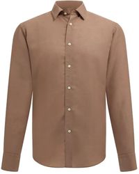 BOGGI - Linen Shirt - Lyst