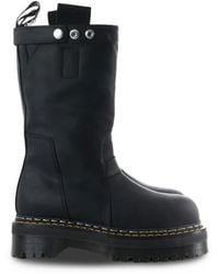 Rick Owens - X Dr. Martens Quad Sole Stiefel - Lyst