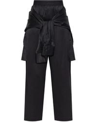 Alexander Wang - Knotted-Detail Silk Pants - Lyst