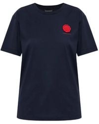 Emporio Armani - Mercerized Jersey T-Shirt Valentine's Day Capsule - Lyst