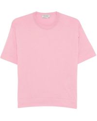 John Smedley - Danby Fine-Knit T-Shirt - Lyst