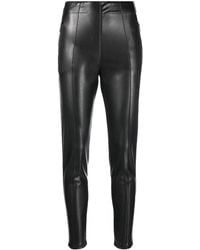 Ermanno Scervino - Coated High-Waist Skinny Trousers - Lyst