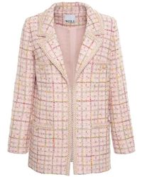 WEILL PARIS - Tweed Braided-Trim Blazer - Lyst
