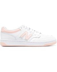 New Balance - 480 Leather Sneakers - Lyst