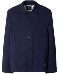 Paul Smith - Buttoned Textured Shirt Jacket - Lyst