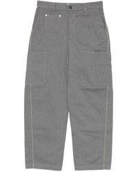 Givenchy - Denim Pants With Front 'Couture' Seams - Lyst