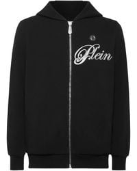 Philipp Plein - Sudadera con capucha y aplique de calavera - Lyst