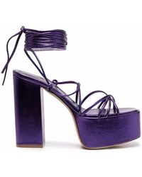 Paris Texas - Malena 130Mm Platform Sandals - Lyst