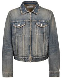 CEDARWOOD - Zip-Up Boxy-Fit Denim Jacket - Lyst