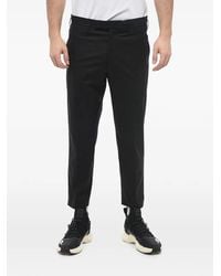Neil Barrett - Concealed-Fastening Cropped Tailored Trousers - Lyst