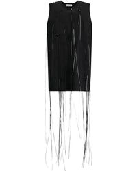 Jil Sander - Kleid mit rundem Ausschnitt - Lyst