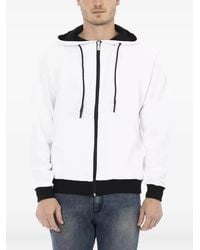 Baldinini - Logo-Print Zip-Up Sweatshirt - Lyst