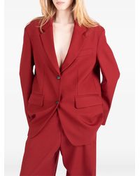 Societe Anonyme - Berry Notched-Lapel Button-Fastening Jacket - Lyst