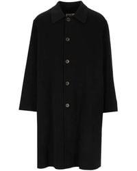 MM6 by Maison Margiela - Double-Faced Wool Coat - Lyst