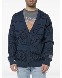 Ksubi - Lies Spider-Web Cardigan - Lyst