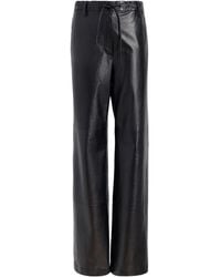 Proenza Schouler - Magnus Drawstring Leather Trousers - Lyst