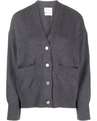 Barrie - Iconic V-Neck Cashmere Cardigan - Lyst