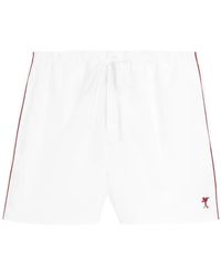 Ami Paris - Cotton Arrow Short - Lyst