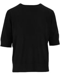 Kangra - Crew Neck Short-Sleeve Top - Lyst