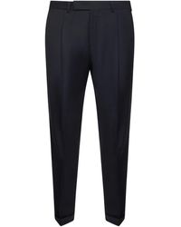 PT Torino - Tailored Wool Trousers - Lyst