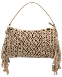Twinset - Tassel-Detail Shoulder Bag - Lyst