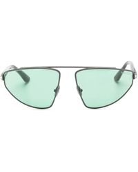 Tom Ford - Parker 02 Geometric-Frame Sunglasses - Lyst