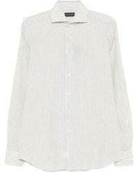 Dell'Oglio - Camicia A Righe - Lyst