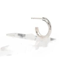 Werkstatt:münchen - Hammered Hoop Earrings - Lyst