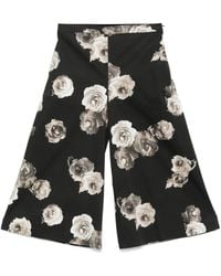 Liviana Conti - Floral-Print Wide-Leg Trousers - Lyst