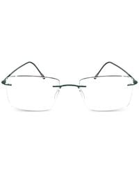 Silhouette - Rahmenlose Lite Spirit Rl Brille Mit Eckigem Gestell - Lyst