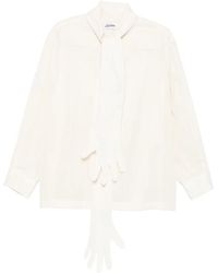 Jean Paul Gaultier - Glove-Detail Blouse - Lyst