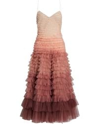 Ralph Lauren - Kleid mit Rüschen - Lyst