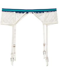 Fleur du Mal - Match Point Strumpfhalter - Lyst