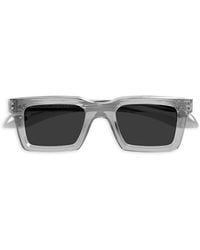 McQueen - Square Frame Sunglasses - Lyst