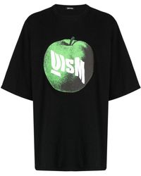 Undercoverism - Apple-print Cotton T-shirt - Lyst