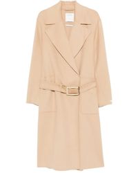 Sportmax - Belted coat - Lyst