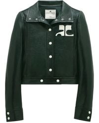 Courreges - Reedition Vinyl Jacket - Lyst