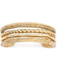 Aurelie Bidermann - Letaba Cuff Bracelet - Lyst
